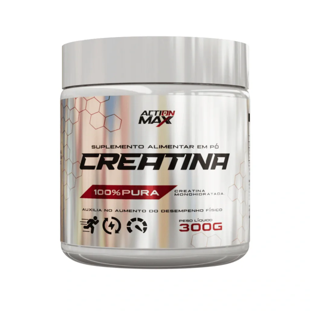 Embalagem do Creatina Action Max 300g