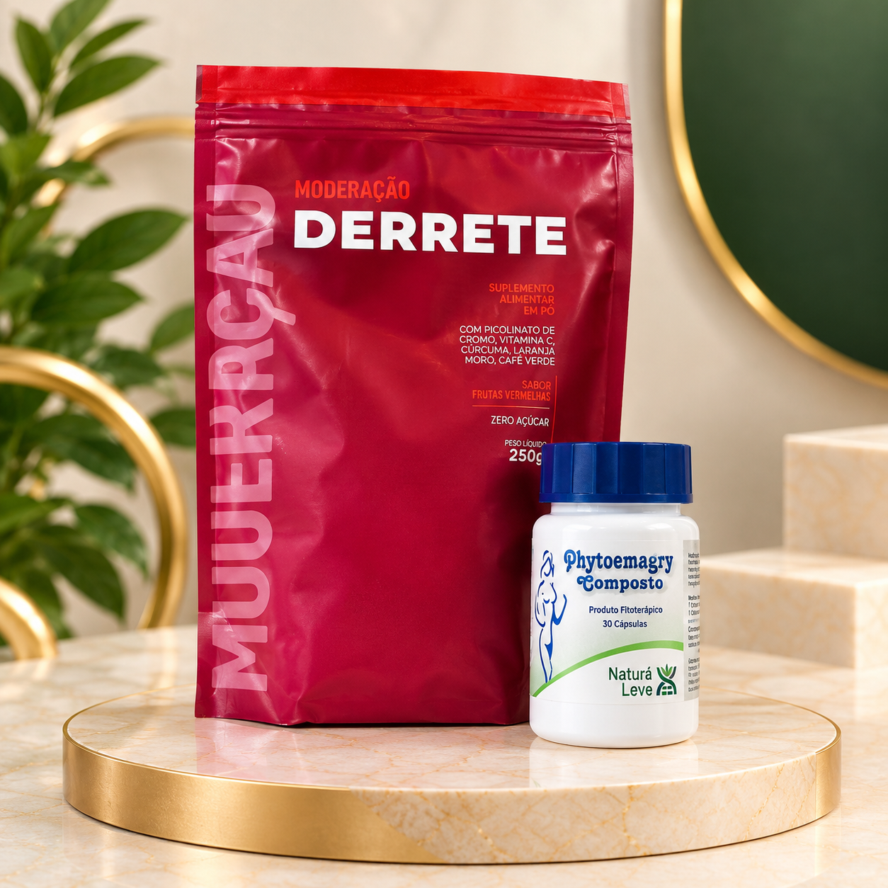 Embalagem do Phytoemagry + Shot Derrete