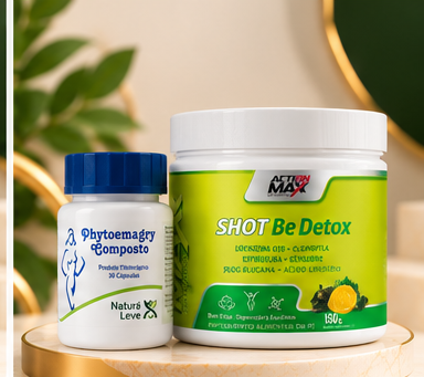 Embalagem do Phytoemagry + Shot Be Detox